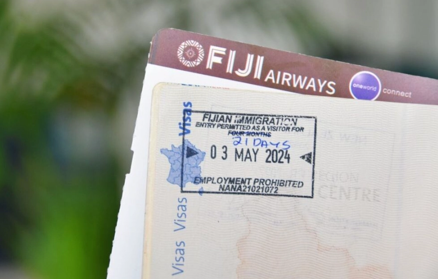 Fiji tourist visa
