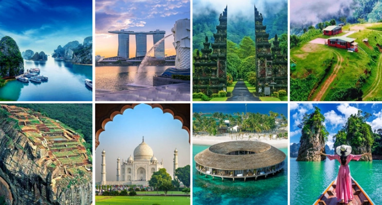 Asia travel destinations