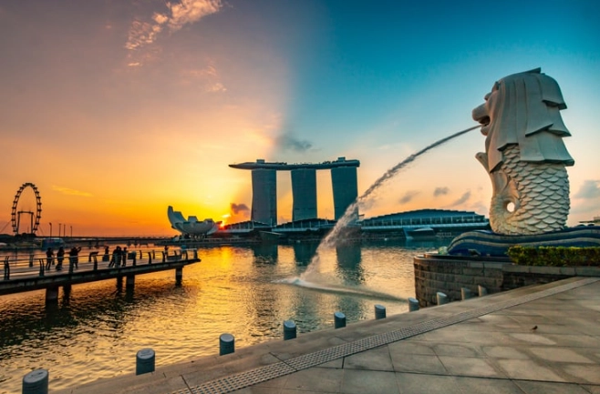 Singapore visitor arrivals