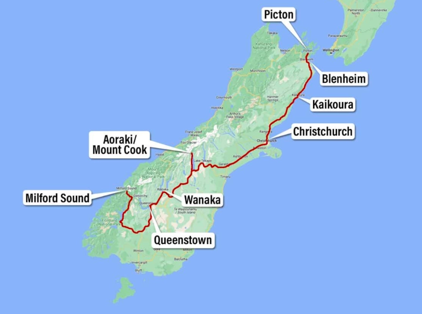 cost to travel New Zealand