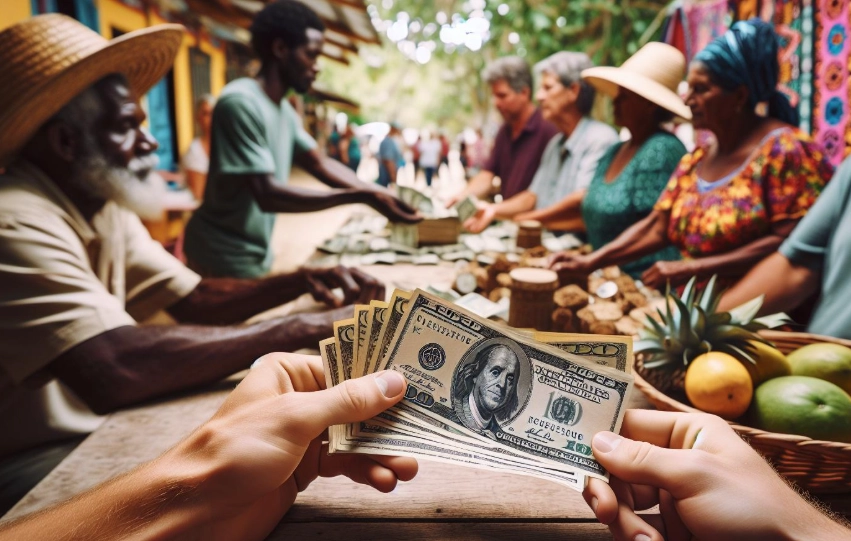 using US dollars in New Zealand