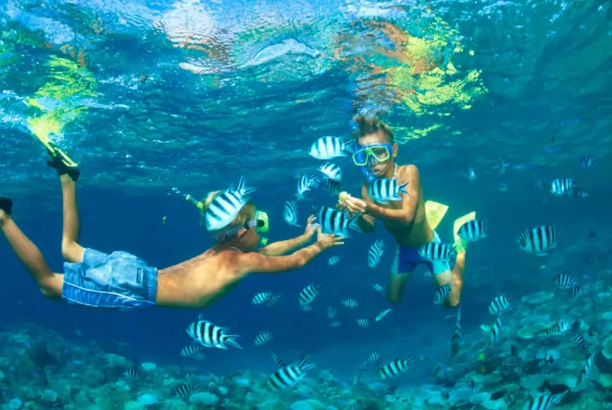 best time to snorkel in Fiji