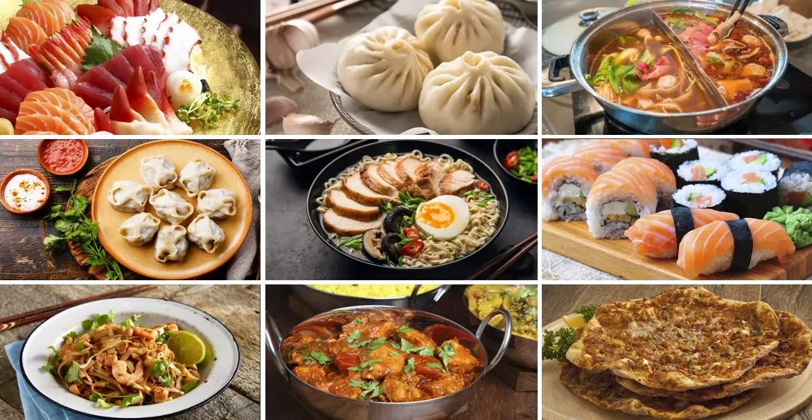 What is the most popular Asian dish?
